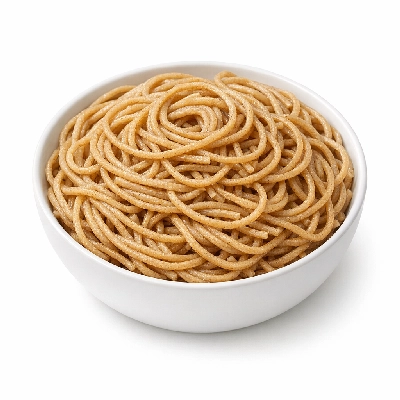 Cereals and pasta whole grain 51% wheat remaining unenriched semolina cooked