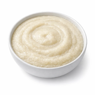 Cereals cream of wheat 1 minute cook time cooked with water microwaved without salt