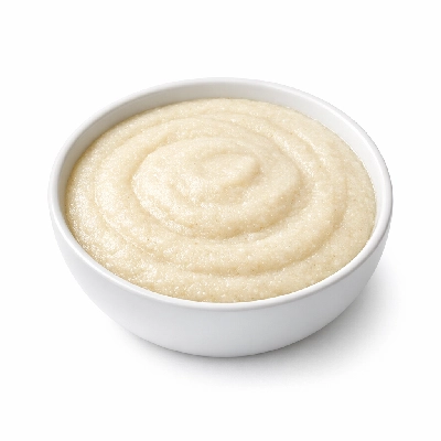 Cereals cream of wheat mix'n eat plain prepared with water