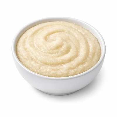Cereals cream of wheat quick cooked with water without salt