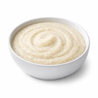 Cereals cream of wheat regular cooked with water without salt