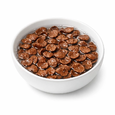 Cereals malt-o-meal chocolate prepared with water without salt