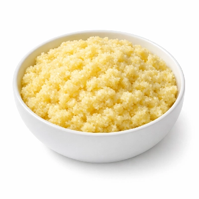 Cereals quaker corn grits instant plain prepared with water