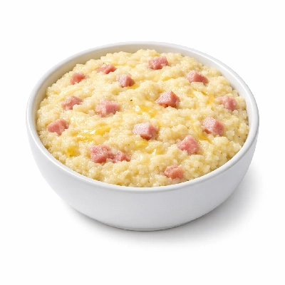 Cereals quaker instant grits product--ham 'n cheese