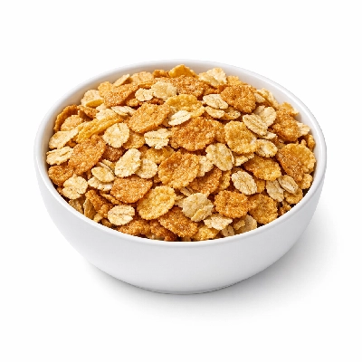 Cereals ready-to-eat corn whole wheat rolled oats presweetened single brand