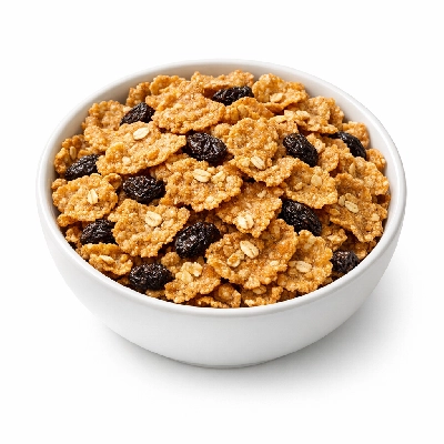 Cereals ready-to-eat quaker 100% natural cereal with oats honey and raisins