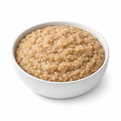 Cereals whole wheat hot natural cereal cooked with water salt