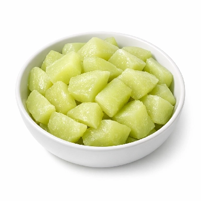 Chayote fruit boiled without salt