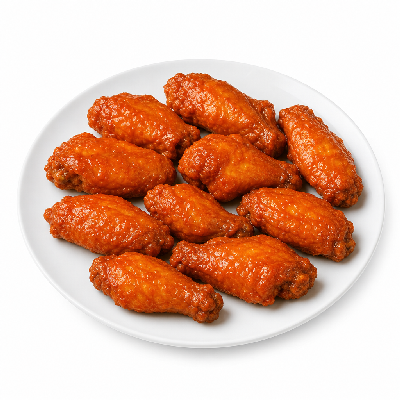 Checkers 10 Chicken Wings Medium Buffalo