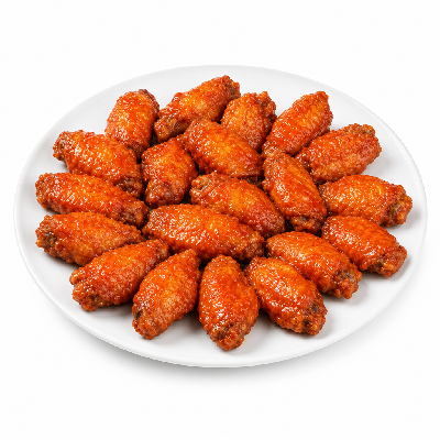Checkers 20 Chicken Wings Angry Buffalo