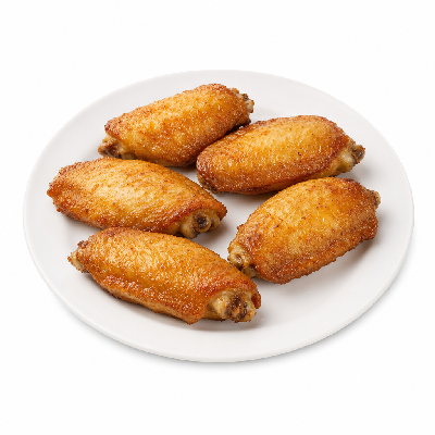 Checkers 5 Chicken Wings Plain