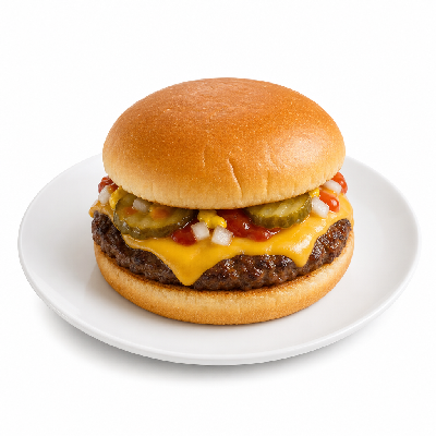 Checkers All American Cheeseburger