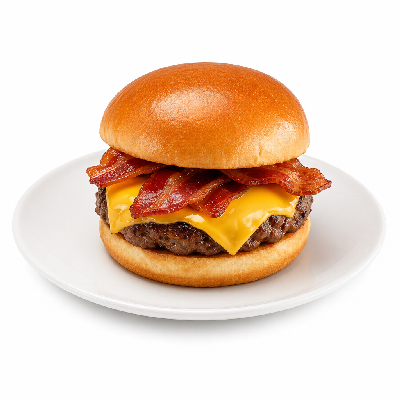Checkers Bacon All American Cheeseburger