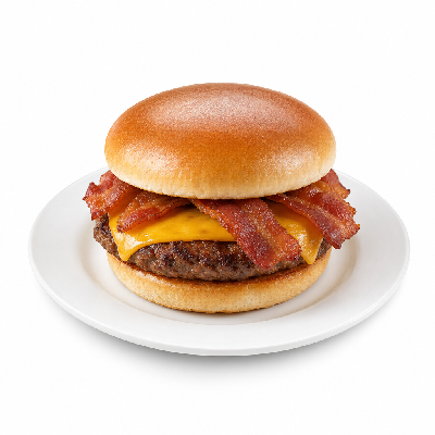 Checkers Bacon Checker Rallyburger with Cheese