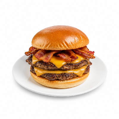 Checkers Bacon Cheddar Crisp Double