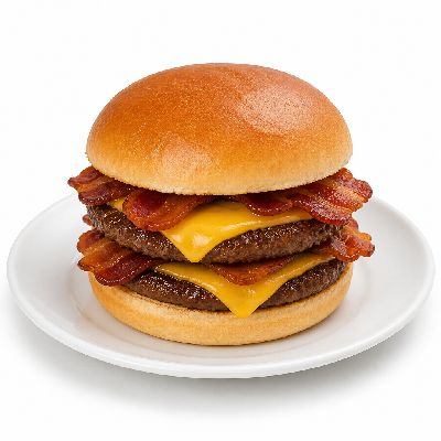 Checkers Bacon Crispy Cheese Double