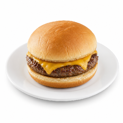 Checkers Checker Rallyburger Burger with Cheese