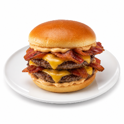 Checkers Fry Lover's Bacon Double