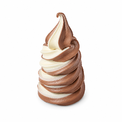 Checkers Soft Serve Swirl Ice Cream