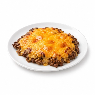 Cheeburger Cheeburger Entrees Black Angus Platter with Cheddar Cheese