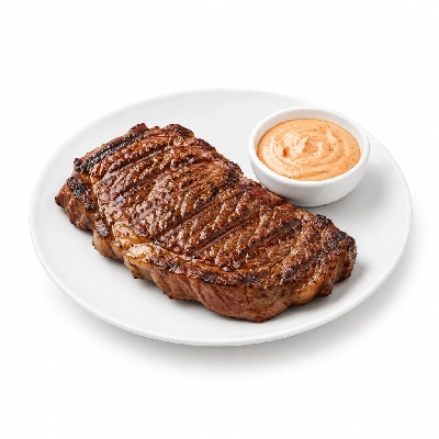 Cheeburger Cheeburger Entrees Black Angus Platter with Chipotle Mayo