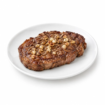 Cheeburger Cheeburger Entrees Black Angus Platter with Chopped Garlic
