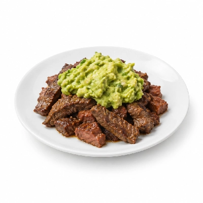 Cheeburger Cheeburger Entrees Black Angus Platter with Guacamole