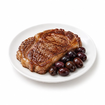Cheeburger Cheeburger Entrees Black Angus Platter with Olives