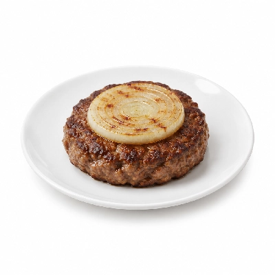 Cheeburger Cheeburger Entrees Black Angus Platter with Onion Slice