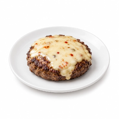 Cheeburger Cheeburger Entrees Black Angus Platter with Pepper Jack Cheese
