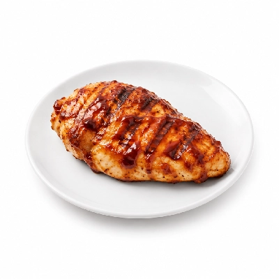 Cheeburger Cheeburger Entrees Chicken Breast Platter with BBQ Sauce