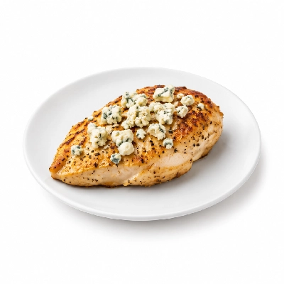 Cheeburger Cheeburger Entrees Chicken Breast Platter with Bleu Cheese Crumbles