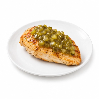Cheeburger Cheeburger Entrees Chicken Breast Platter with Sweet Pickle Relish