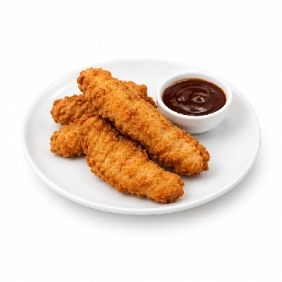 Cheeburger Cheeburger Entrees Chicken Fingers Platter with A1 Steak Sauce