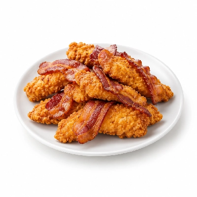 Cheeburger Cheeburger Entrees Chicken Fingers Platter with Bacon