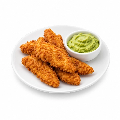 Cheeburger Cheeburger Entrees Chicken Fingers Platter with Guacamole