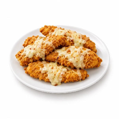 Cheeburger Cheeburger Entrees Chicken Fingers Platter with Pepper Jack Cheese