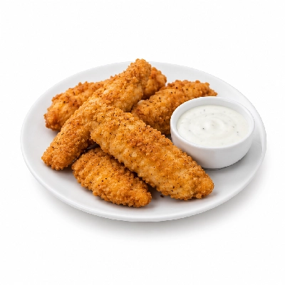 Cheeburger Cheeburger Entrees Chicken Fingers Platter with Ranch Dressing