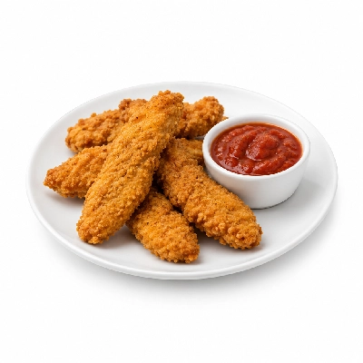 Cheeburger Cheeburger Entrees Chicken Fingers Platter with Salsa