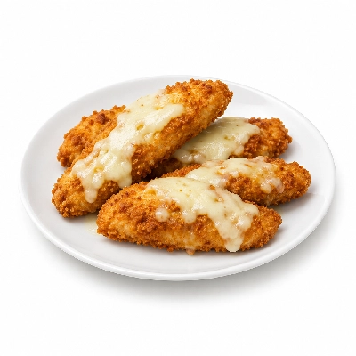 Cheeburger Cheeburger Entrees Chicken Fingers Platter with Swiss Cheese