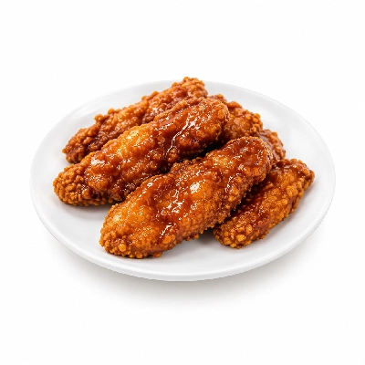 Cheeburger Cheeburger Entrees Chicken Fingers Platter with Teriyaki Sauce
