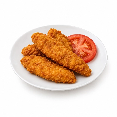 Cheeburger Cheeburger Entrees Chicken Fingers Platter with Tomato Slice