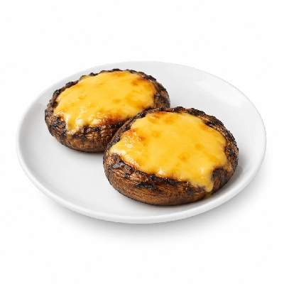 Cheeburger Cheeburger Entrees Grilled Portobello Platter with American Cheese