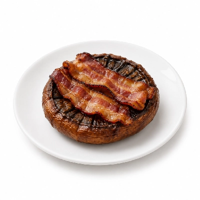 Cheeburger Cheeburger Entrees Grilled Portobello Platter with Bacon
