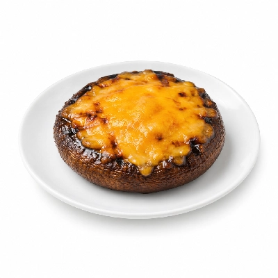 Cheeburger Cheeburger Entrees Grilled Portobello Platter with Cheddar Cheese