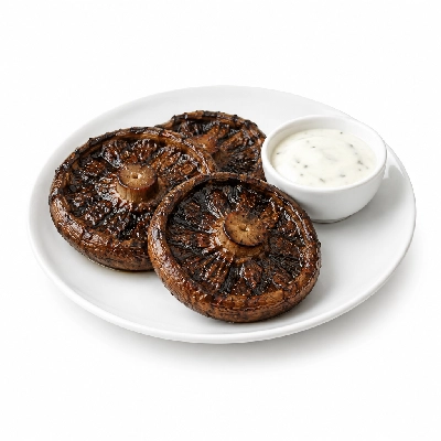 Cheeburger Cheeburger Entrees Grilled Portobello Platter with Ranch Dressing
