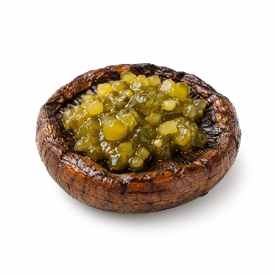 Cheeburger Cheeburger Entrees Grilled Portobello Platter with Sweet Pickle Relish