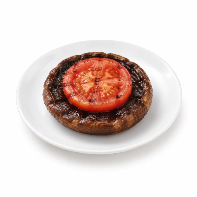 Cheeburger Cheeburger Entrees Grilled Portobello Platter with Tomato Slice