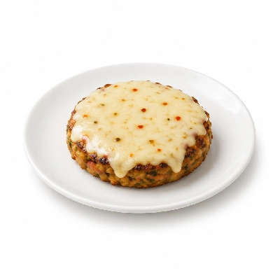 Cheeburger Cheeburger Entrees Veggie Burger Platter with Pepper Jack Cheese