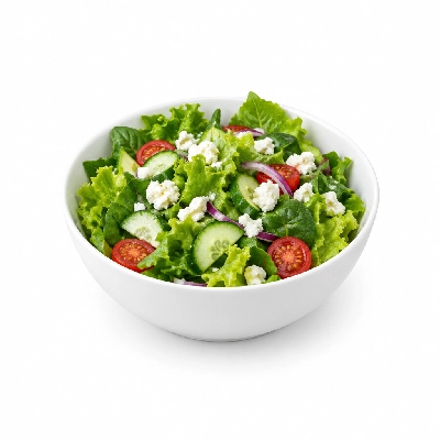 Cheeburger Cheeburger Salads with Feta Cheese Crumbles